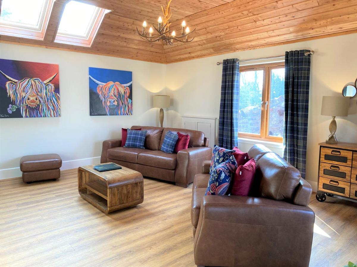 Pheasant Lodge With Hot Tub Forgandenny Exteriér fotografie
