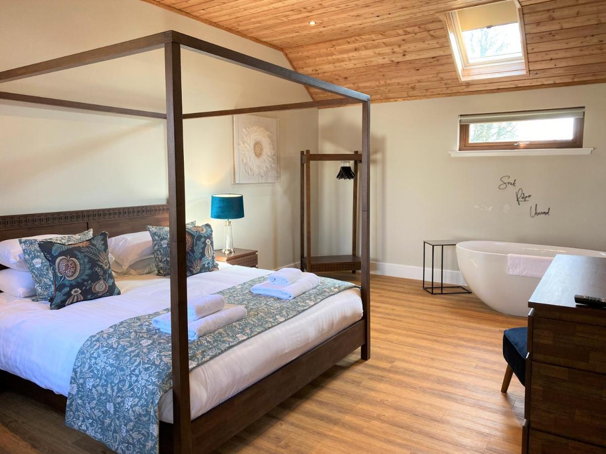 Pheasant Lodge With Hot Tub Forgandenny Exteriér fotografie