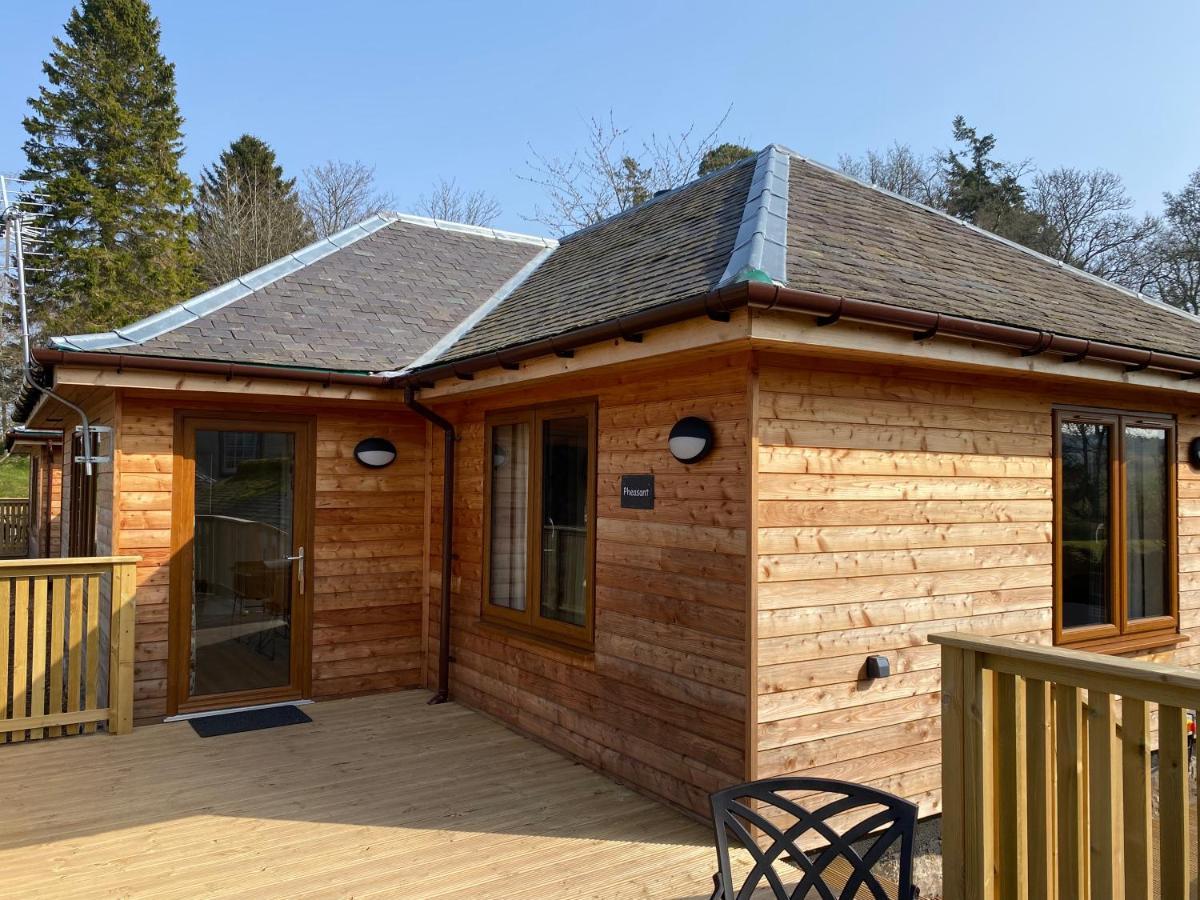 Pheasant Lodge With Hot Tub Forgandenny Exteriér fotografie